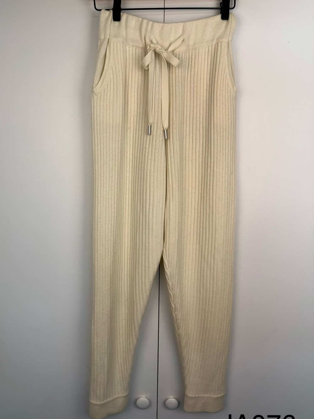 The Tile Club Florence Cashmere Pants Cream XS